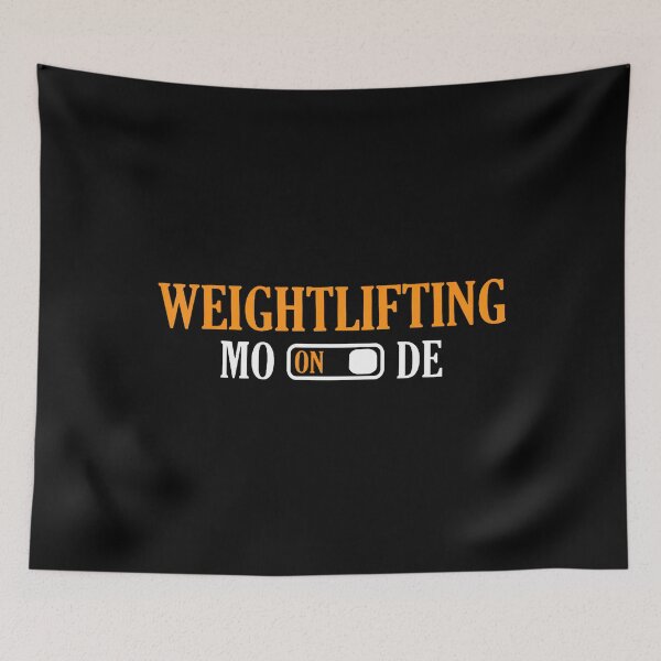 Item preview, Weightlifting Mode On Deadlifter Workout  Gym Weightlifter designed and sold by TerriMichelle.