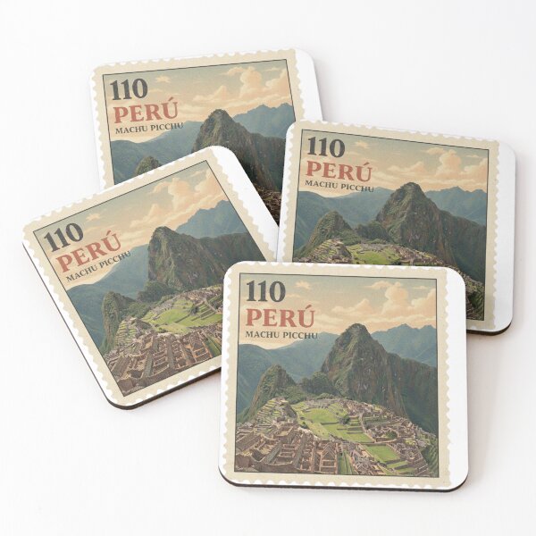 Item preview, Peru Machu Picchu Vintage Travel Stamp Souvenir designed and sold by Dekis-Vareity7.