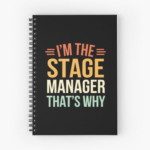 Item preview, Theatre Stage Manager designed and sold by EileenDeana.