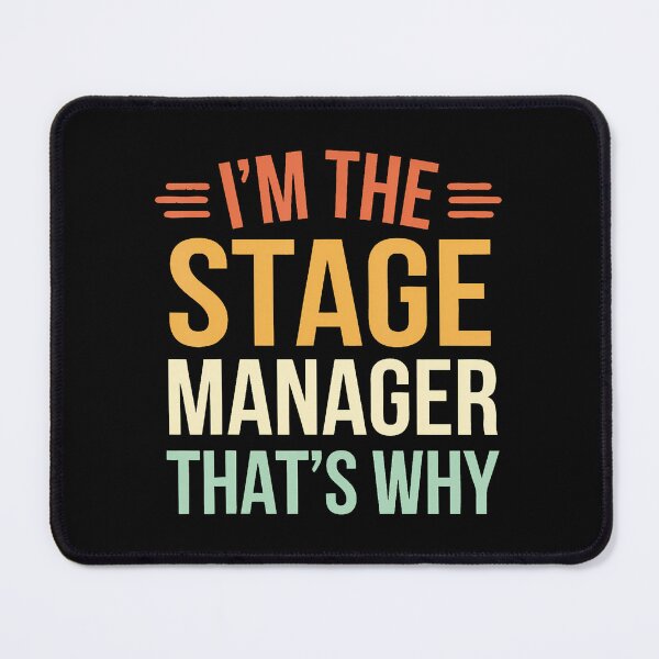 Item preview, Theatre Stage Manager designed and sold by EileenDeana.