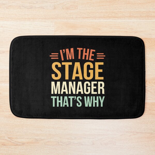 Item preview, Theatre Stage Manager designed and sold by EileenDeana.