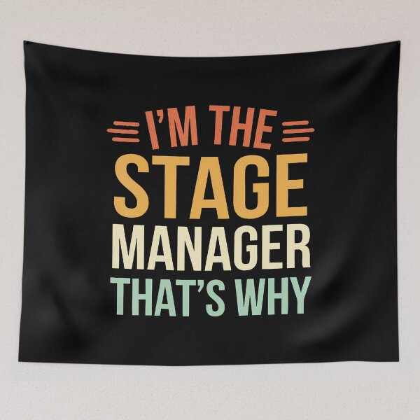 Item preview, Theatre Stage Manager designed and sold by EileenDeana.