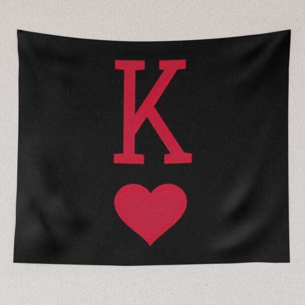 Item preview, Red King Of Hearts Playing Card Family Game designed and sold by RosaliaAmber.