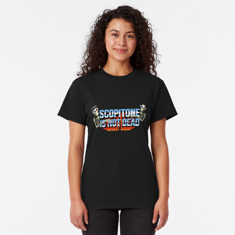 T-shirt classique « SCOPITONE IS NOT DEAD»