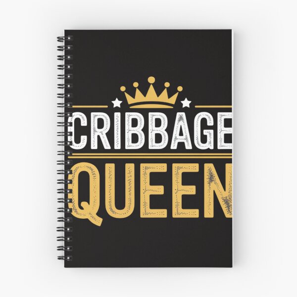 Item preview, Cribbage Queen - Board Card Game Player Gamer Gift designed and sold by BotboutiquePre.