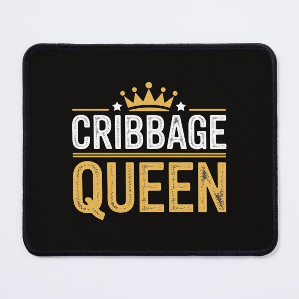 Item preview, Cribbage Queen - Board Card Game Player Gamer Gift designed and sold by BotboutiquePre.