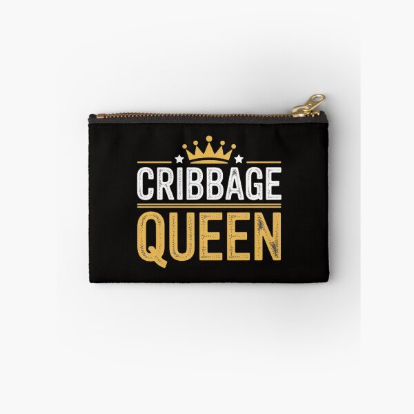 Item preview, Cribbage Queen - Board Card Game Player Gamer Gift designed and sold by BotboutiquePre.
