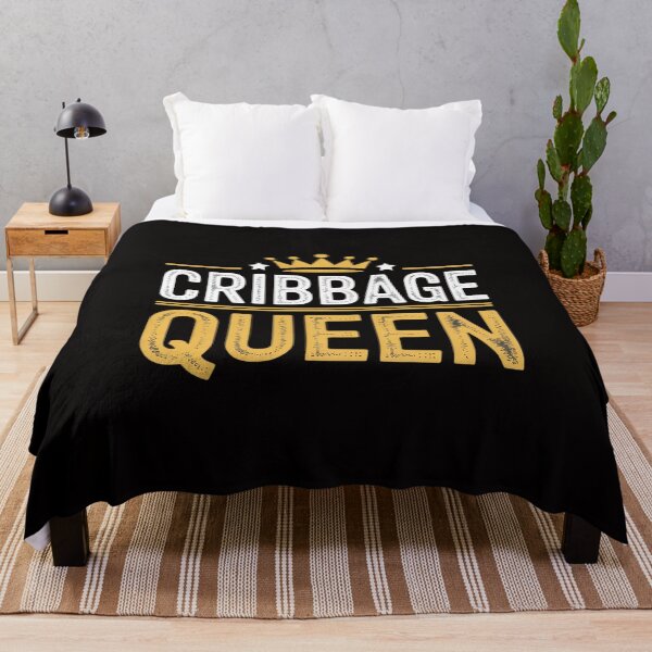 Item preview, Cribbage Queen - Board Card Game Player Gamer Gift designed and sold by BotboutiquePre.