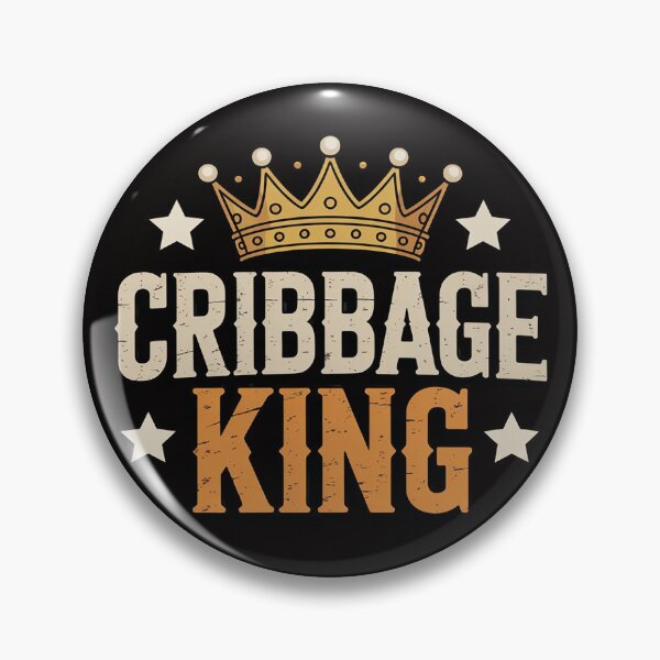 Item preview, Cribbage King Gift Board Card Game Player designed and sold by BotboutiquePre.