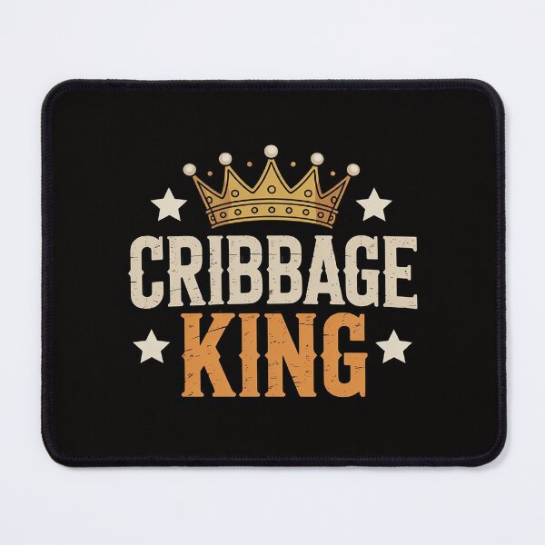 Item preview, Cribbage King Gift Board Card Game Player designed and sold by BotboutiquePre.