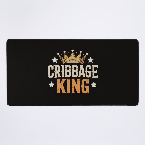 Item preview, Cribbage King Gift Board Card Game Player designed and sold by BotboutiquePre.