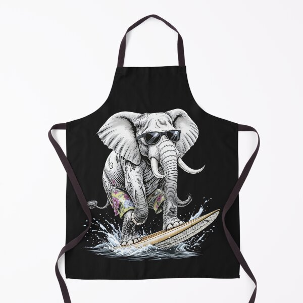 Item preview, Surfing Elephant | Board Too Small designed and sold by ColorSplash123.