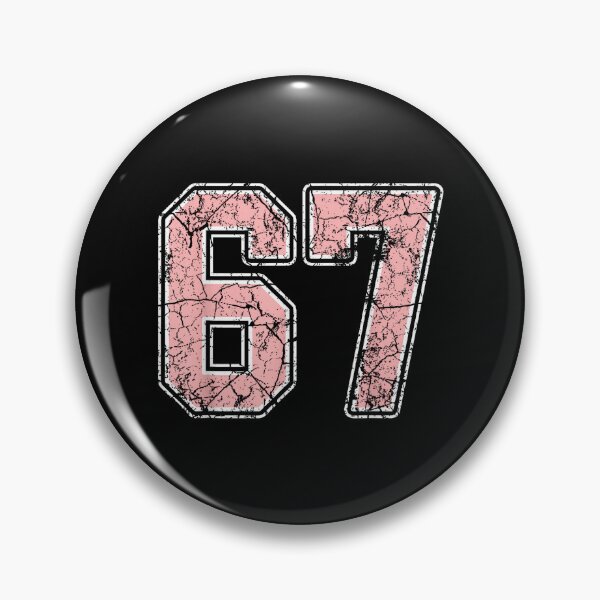 Item preview, Pink & White Number 67 Jersey Design designed and sold by Mehouter54.