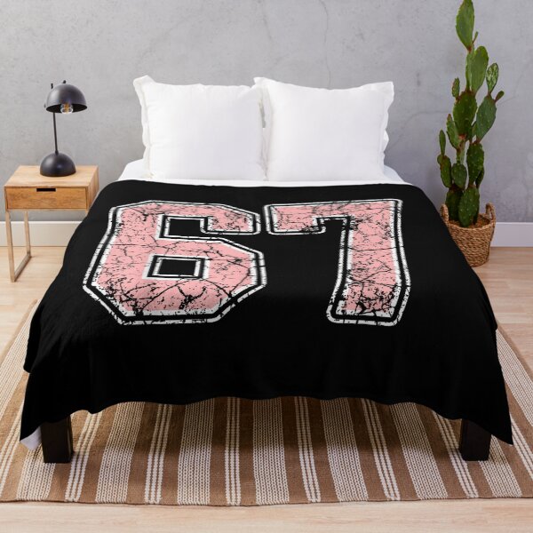 Item preview, Pink & White Number 67 Jersey Design designed and sold by Mehouter54.