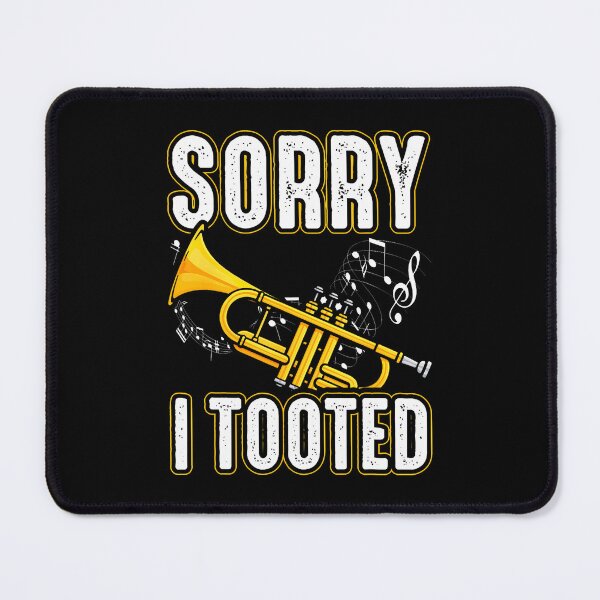 Item preview, Sorry I Tooted Trumpet Music Marching Band Nerd Short designed and sold by TerriMichelle.