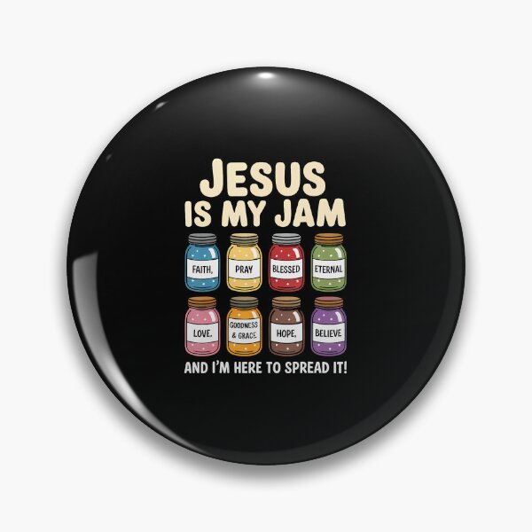 Item preview, Jesus Is My Jam And I'M Here To Spread It Christian Faith designed and sold by MavisJoseph.