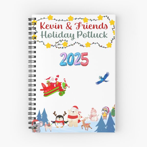 Item preview, Kevin & Friends Holiday Potluck - 2025 designed and sold by pepesplace.