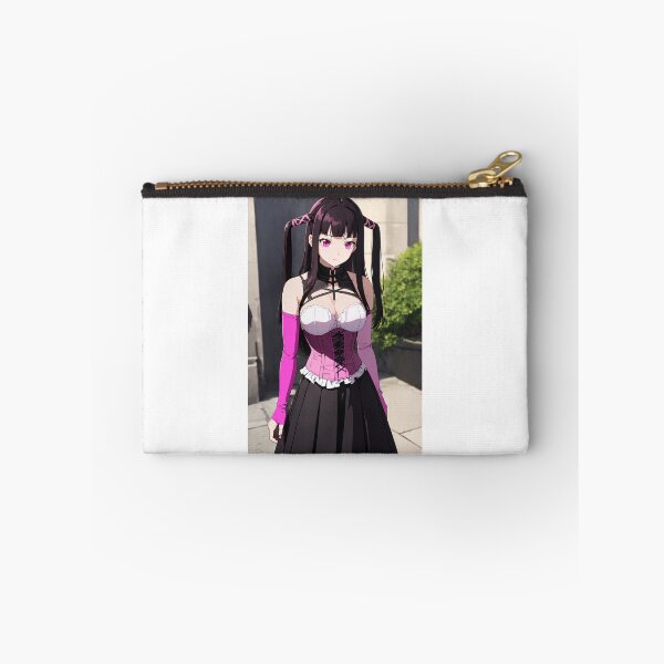 Item preview, Dark Lolita Anime Girl: Ruby Toujou in Pink Corset Dress designed and sold by iloveanimechibi.