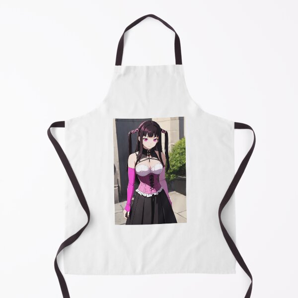 Item preview, Dark Lolita Anime Girl: Ruby Toujou in Pink Corset Dress designed and sold by iloveanimechibi.