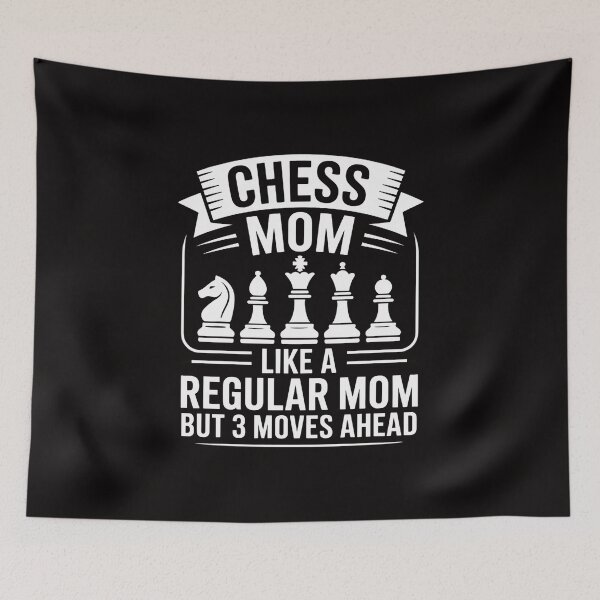 Item preview, CHESS MOM LIKE A REGULAR MOM BUT 3 MOVES AHEAD. Chess Fan designed and sold by BotboutiquePre.