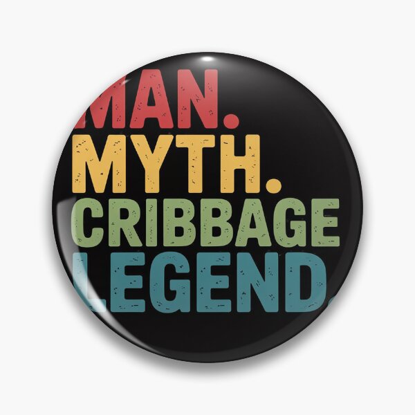 Item preview, Cards Game For Men, Man Myth Cribbage Legend designed and sold by BotboutiquePre.