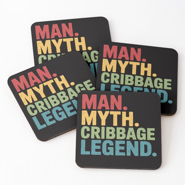 Item preview, Cards Game For Men, Man Myth Cribbage Legend designed and sold by BotboutiquePre.
