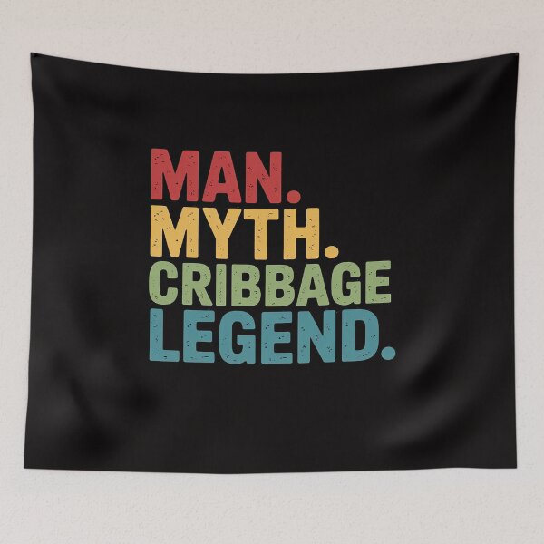 Item preview, Cards Game For Men, Man Myth Cribbage Legend designed and sold by BotboutiquePre.