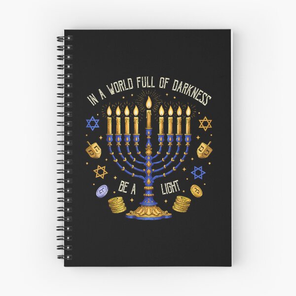 Item preview, Retro Menorah - Be A Light Hanukkah Design designed and sold by SetlockSis41.