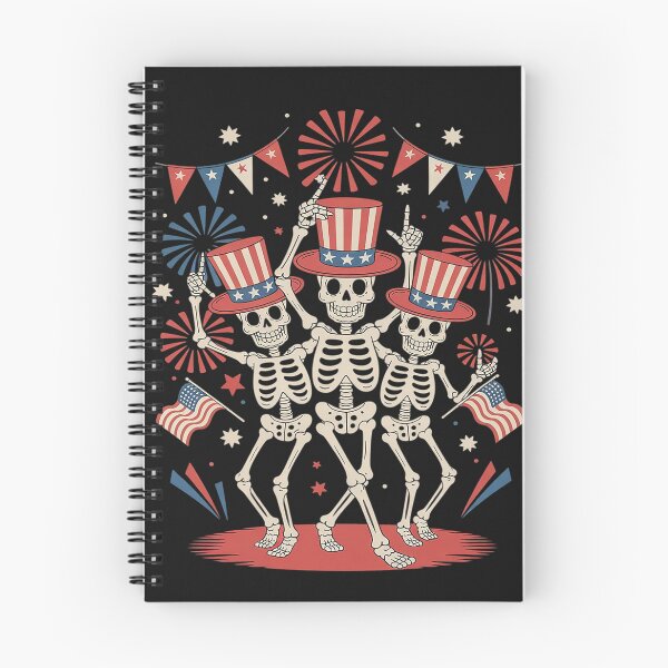 Item preview, 4th Of July Dancing Skeletons Funny Patriotic Men Women Kids designed and sold by lamsaoniutoi.