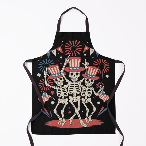 Item preview, 4th Of July Dancing Skeletons Funny Patriotic Men Women Kids designed and sold by lamsaoniutoi.