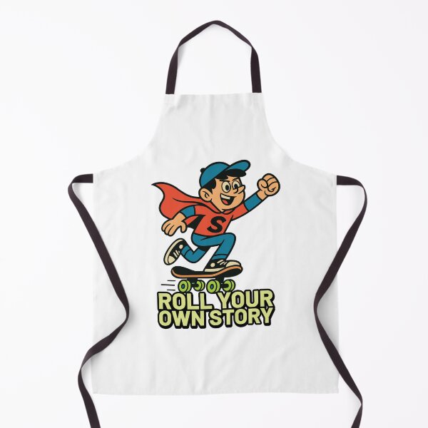 Item preview, Roll Your Own Story – Retro Skater designed and sold by PrintMastery.