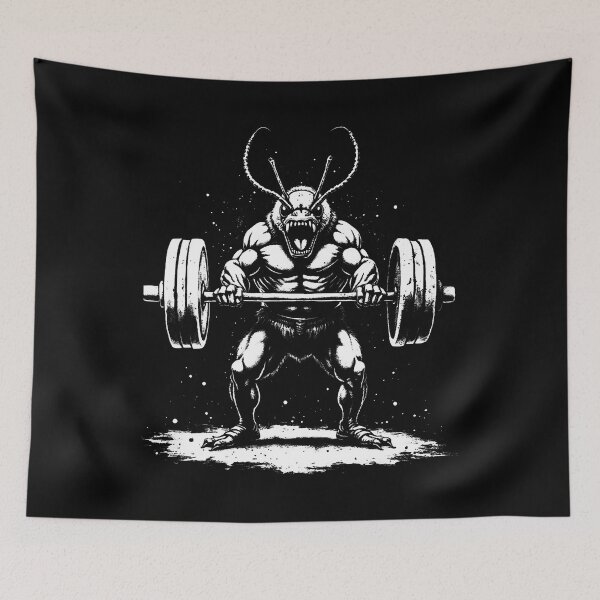 Item preview, Vintage Dung Beetle Powerlifting Workout Animal Distressed designed and sold by MargieLauren.