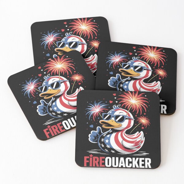 Item preview, 4th of July Duck Firequacker Patriotic Fourth of July Funny designed and sold by lamsaoniutoi.