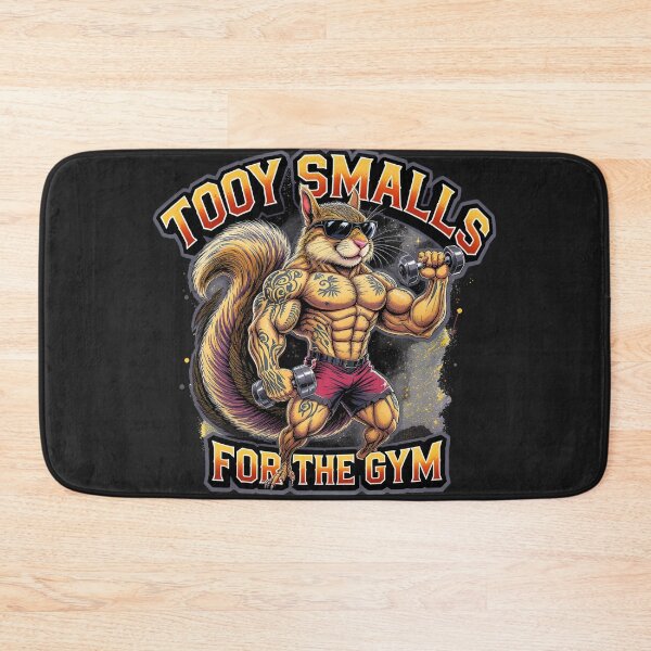 Item preview, Bodybuilder Squirrel | Too Small for the Gym designed and sold by ColorSplash123.