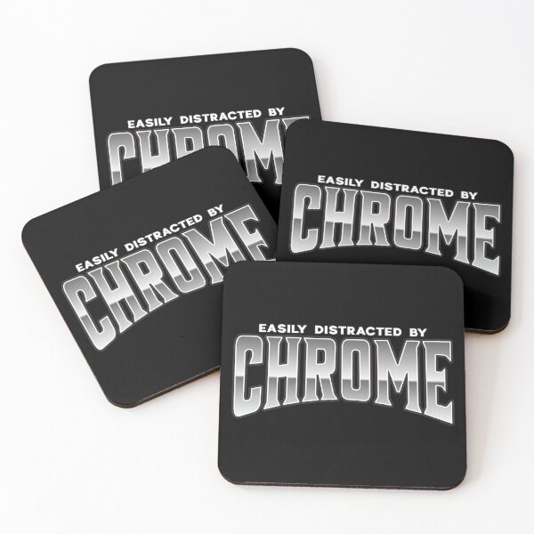 Item preview, Easily Distracted By Chrome - Hot Rod Car Design designed and sold by Automotive Art by Greg.