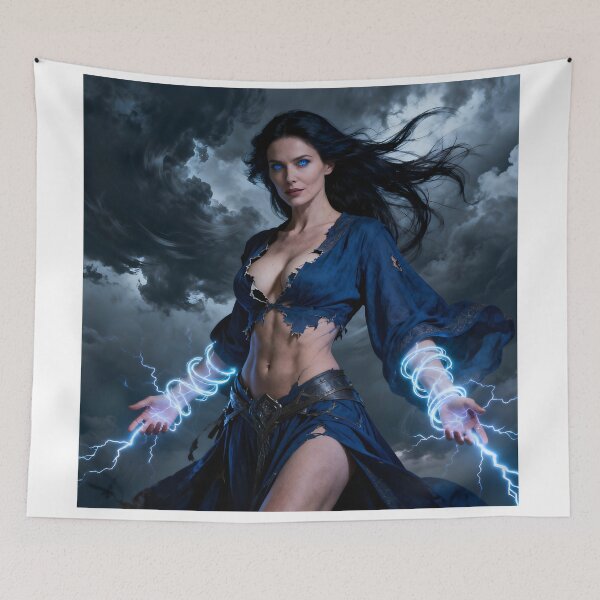 Item preview, Zoya Nazyalensky – Stormborne Fury designed and sold by InkloreCulture.