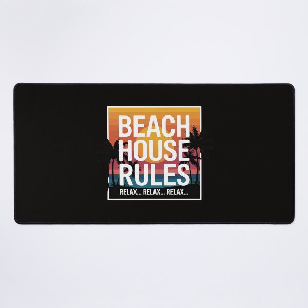 Item preview, Beach House Rules Summer Vacation Gift For Mom & Dad designed and sold by BotboutiquePre.