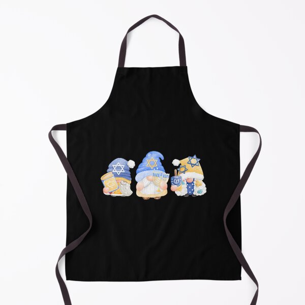 Item preview, Hanukkah Gnome Trio Cute Holiday Blue Menorah Dreidel designed and sold by MargieLauren.