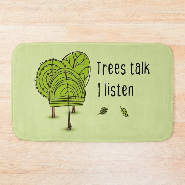 Item preview, Trees Talk I Listen Park Ranger, Tree and hiking designed and sold by Sarcastic designs.