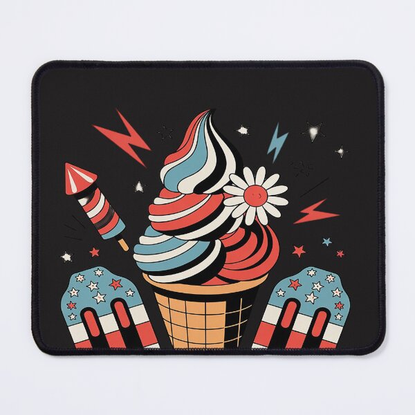 Item preview, 4th Of July Ice Cream Funny American Ice Pops Summer designed and sold by lamsaoniutoi.