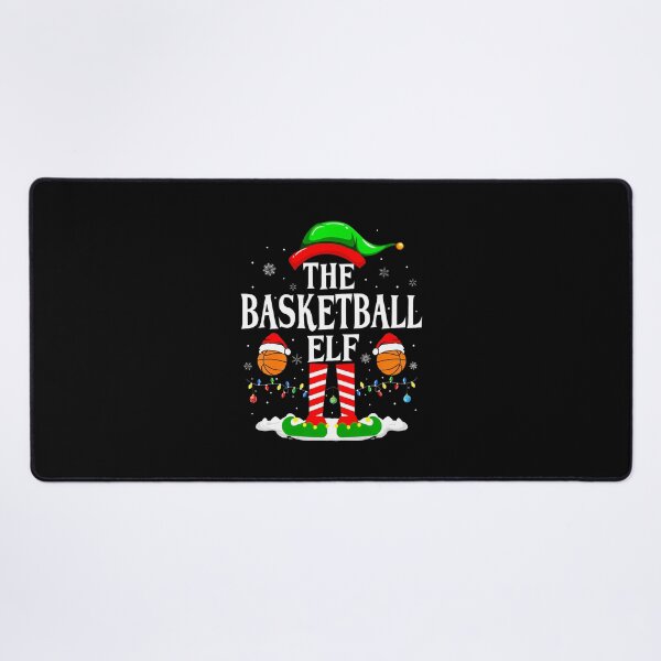 Item preview, The Basketball Elf Bball Xmas Basketball Christmas designed and sold by LucilleAntoi.