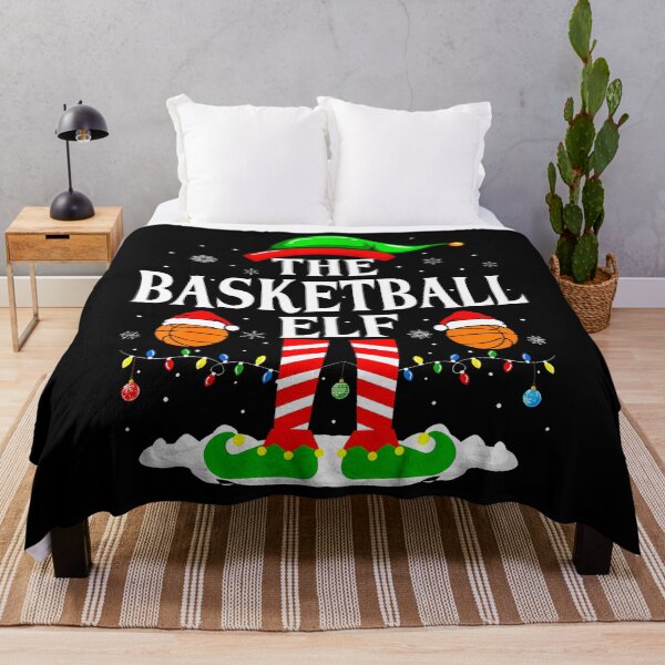 Item preview, The Basketball Elf Bball Xmas Basketball Christmas designed and sold by LucilleAntoi.
