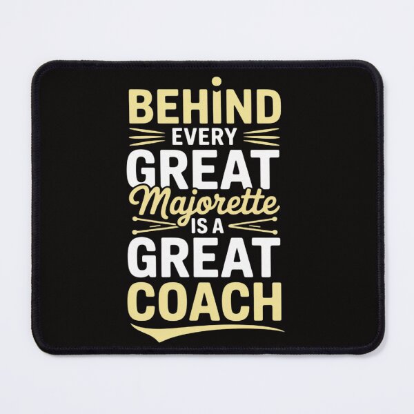Item preview, Baton Twirling Behind Every Great Majorette Coach designed and sold by BotboutiquePre.