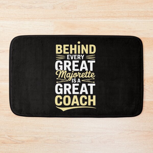 Item preview, Baton Twirling Behind Every Great Majorette Coach designed and sold by BotboutiquePre.