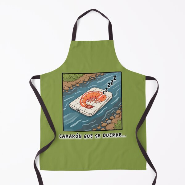 Item preview, Spanish saying: Shrimp that falls asleep drifts away in the current designed and sold by Lunyzwrite.