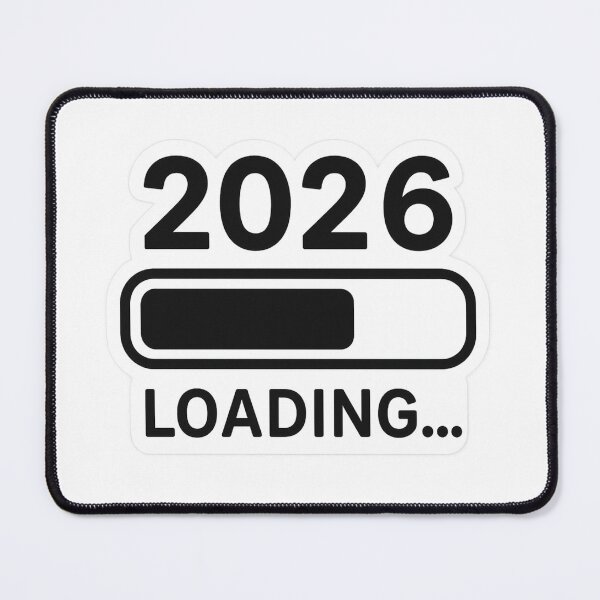 Item preview, 2026 Loading – New Year Progress Bar Countdown | Future Year Graphic | Minimal Bold Design designed and sold by A1MarketDesigne.