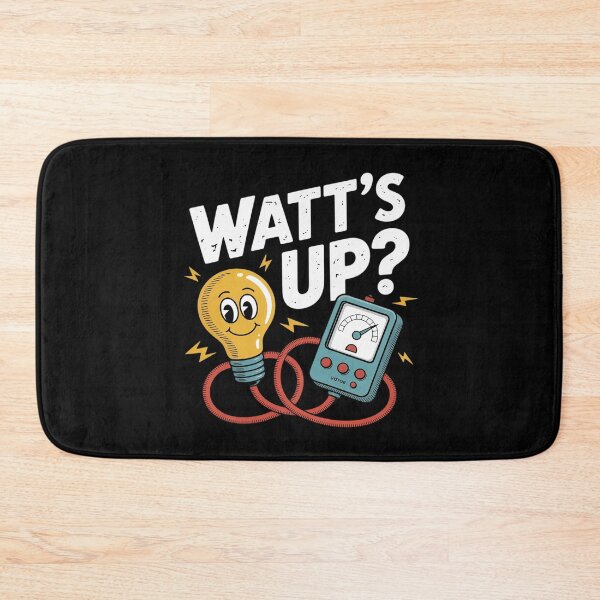 Item preview, Electrician Watt's Up Graphic designed and sold by Rotasiin.