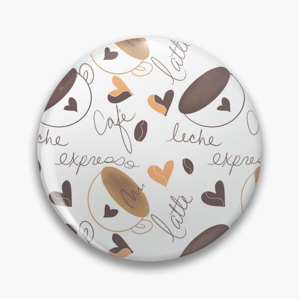 Item preview, Coffee Lovers Doodle Pattern designed and sold by Dreambigdigital.