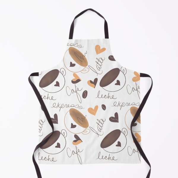 Item preview, Coffee Lovers Doodle Pattern designed and sold by Dreambigdigital.