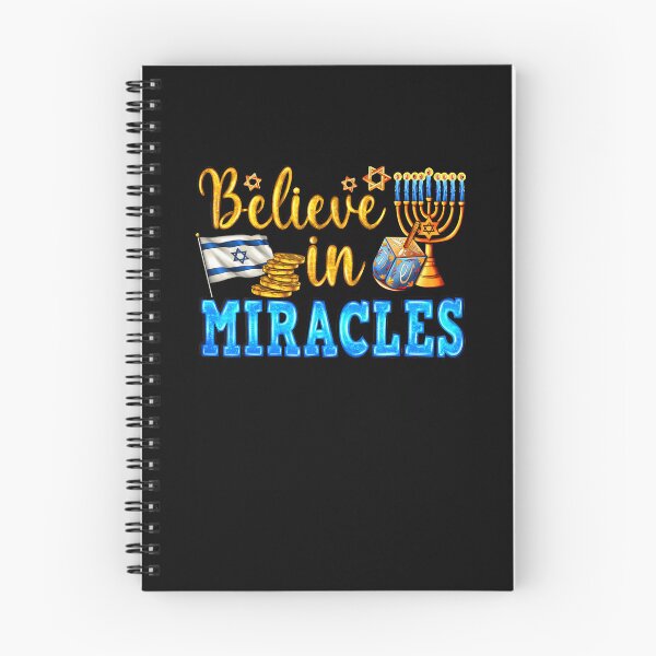 Item preview, Believe In Miracles Hanukkah Gelt Menorah Dreidel Holiday designed and sold by MarionCharleen.